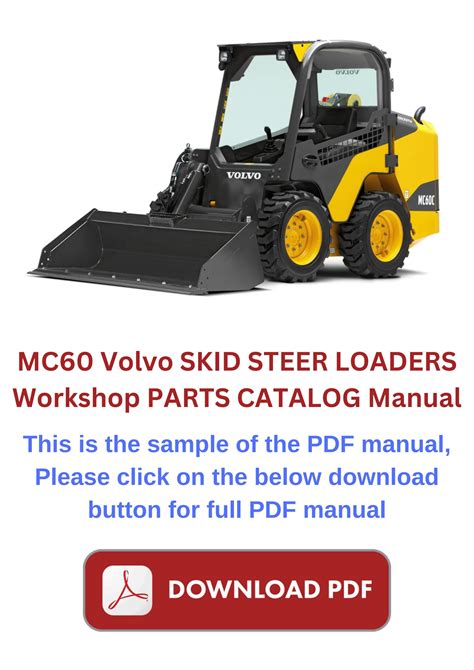 volvo mc60b skid steer specs|volvo skid steer loader specs.